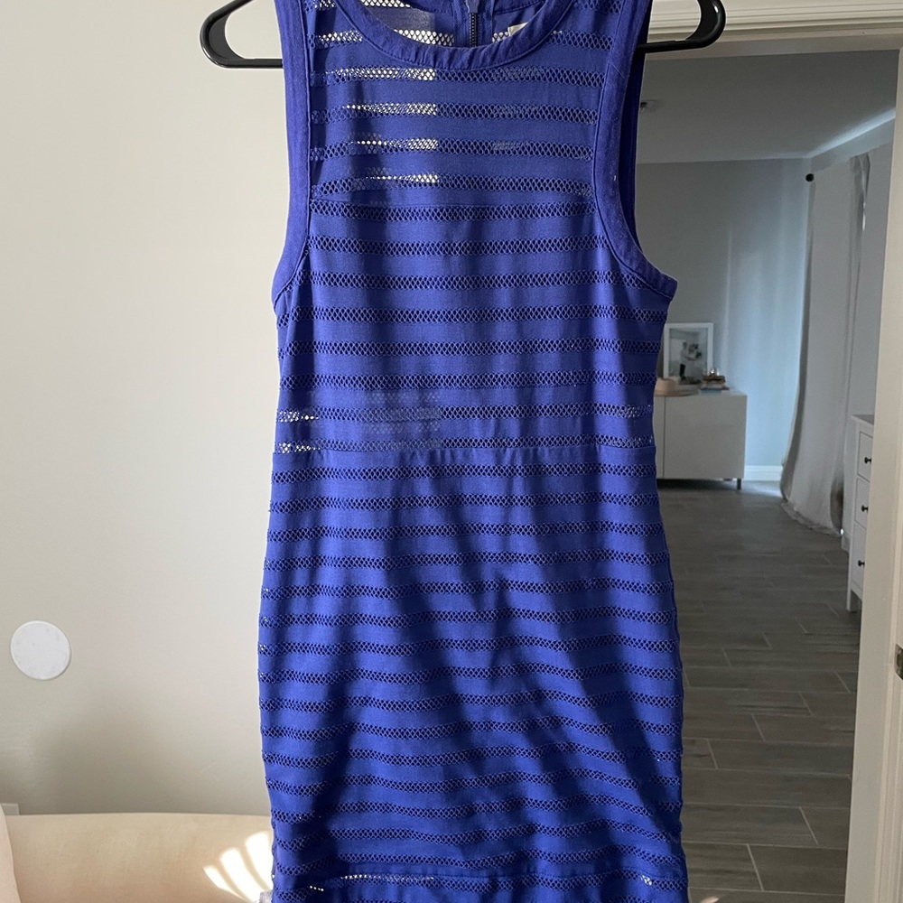 Silence + Noise Blue Medium Dress